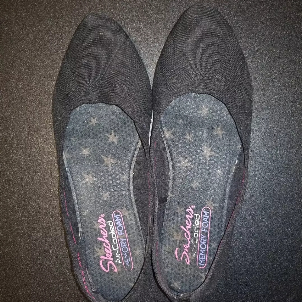 Black flats